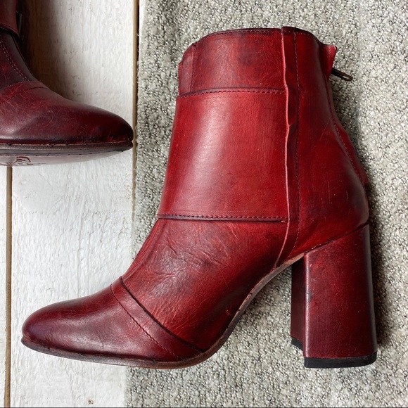 SOLD Freebird By Steven Joey Leather Ankle Boot - Picture 7 of 16